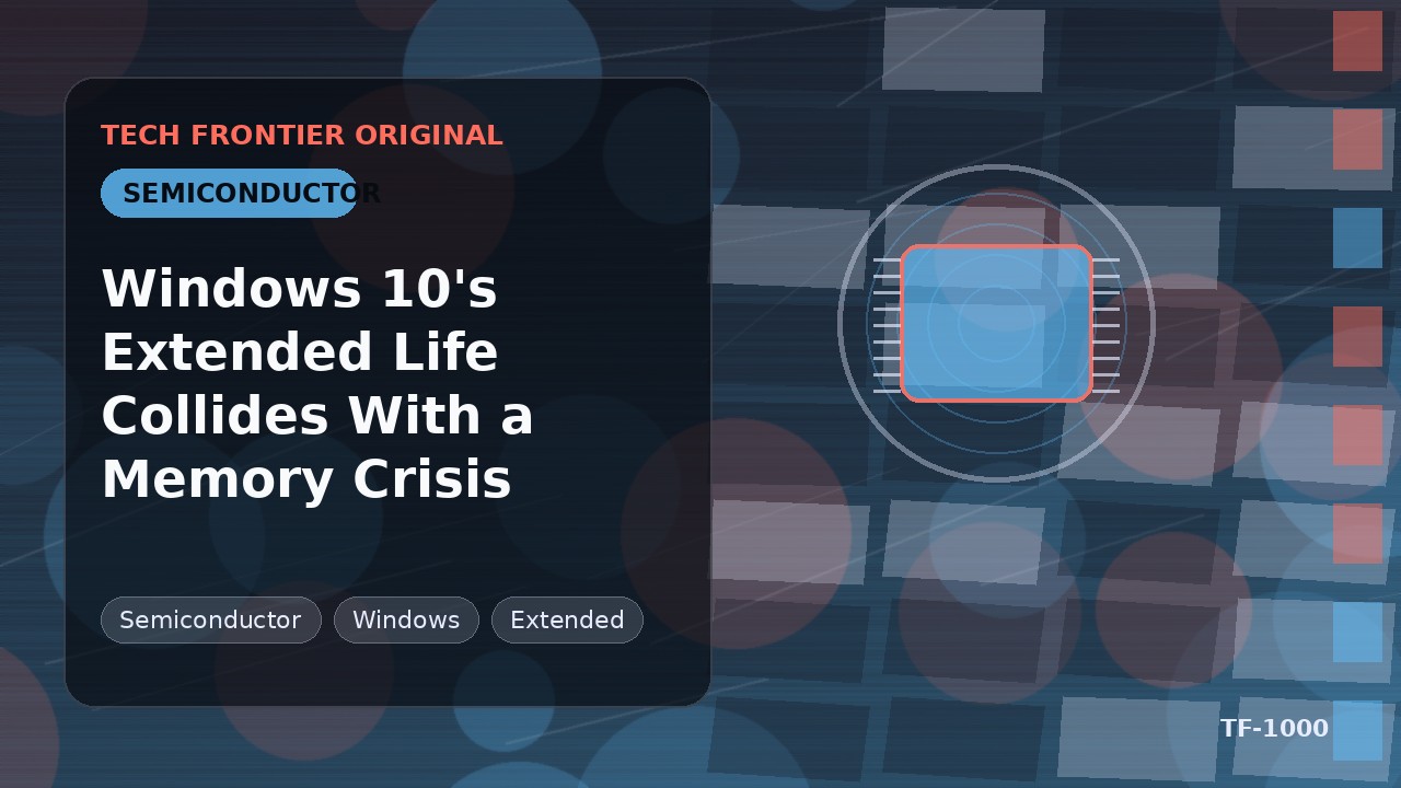 Windows 10の延長サポートがメモリ危機と衝突