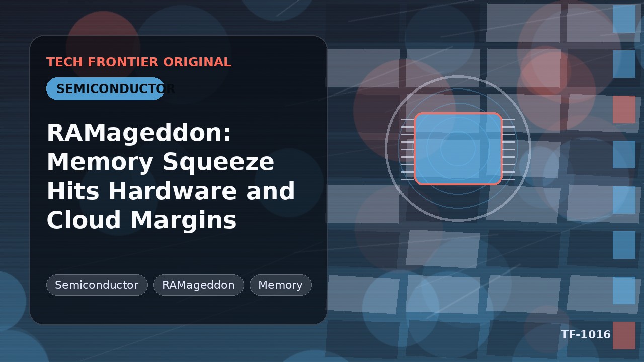 RAMageddon：メモリ価格高騰がハードウェアとクラウドの利益率を直撃