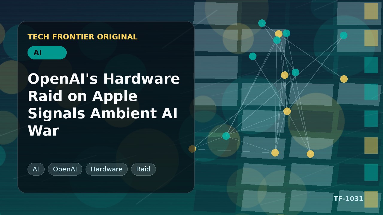 OpenAIによるApple人材獲得はアンビエントAI戦争の号砲