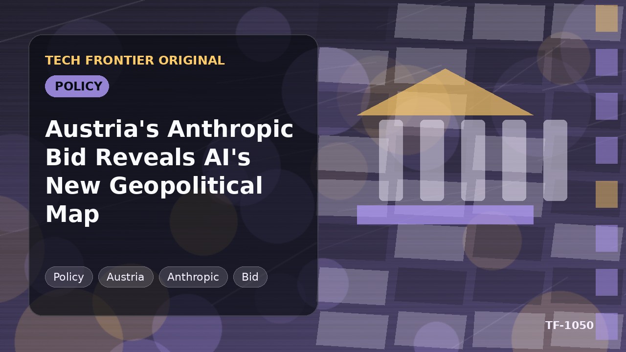 オーストリアのAnthropic誘致、AIの新たな地政学的地図を露呈