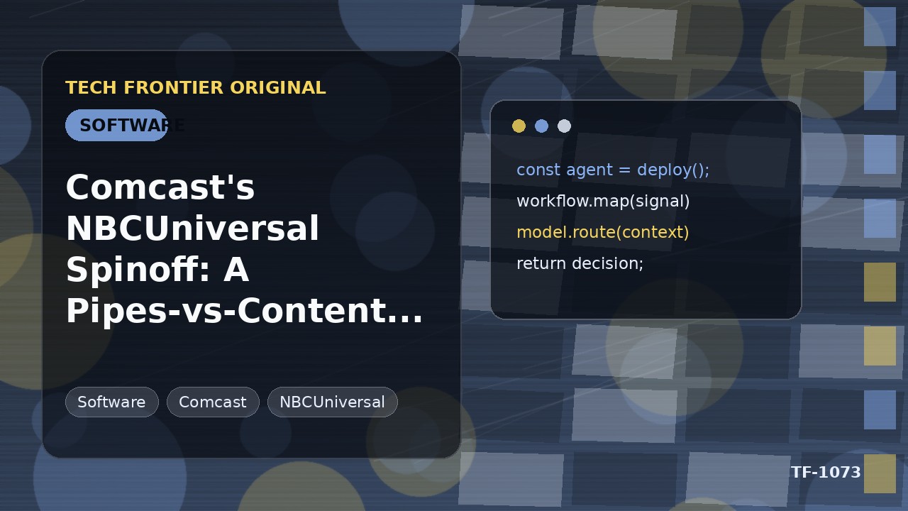 ComcastによるNBCUniversalスピンオフ:インフラとコンテンツの離婚