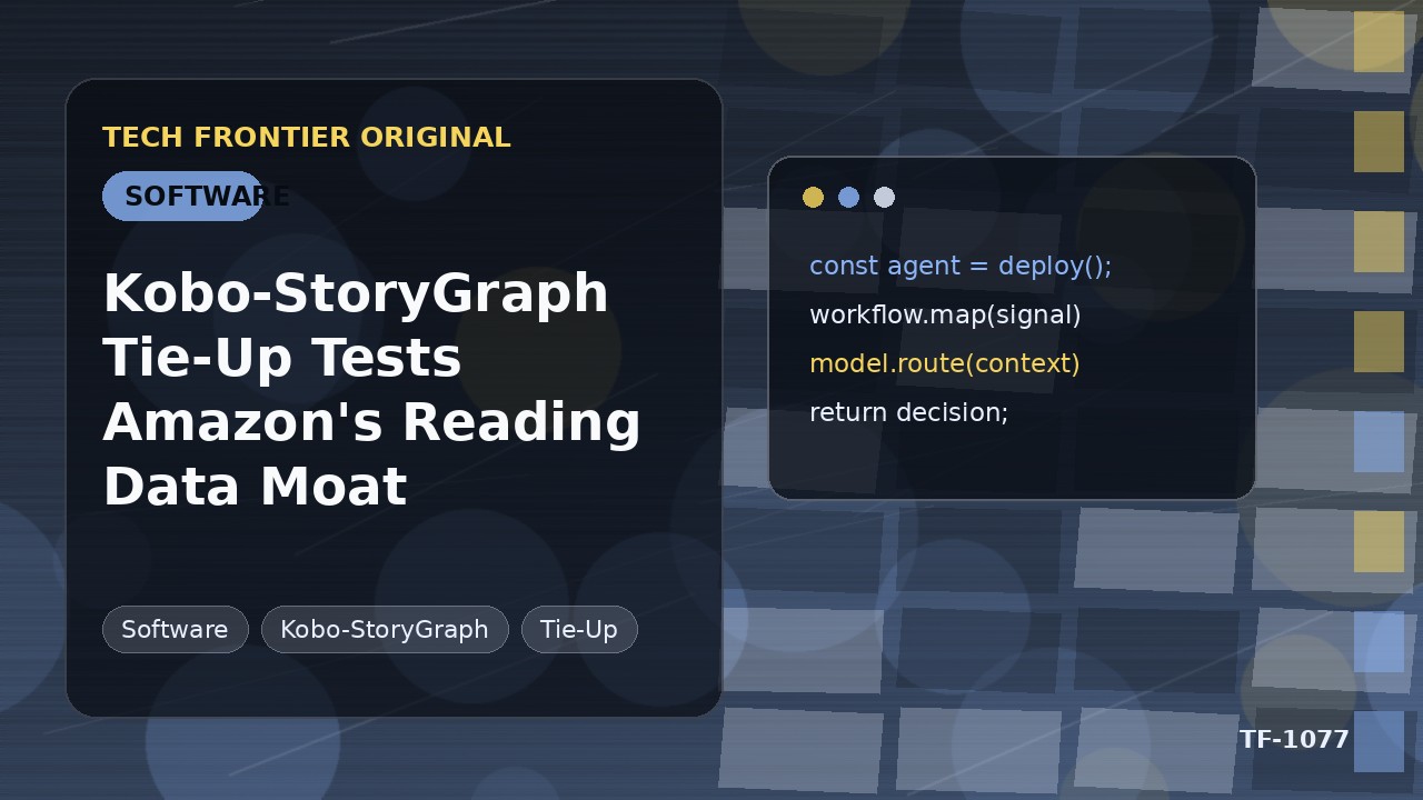 Kobo-StoryGraphの提携、Amazonの読書データによる防御壁を試す