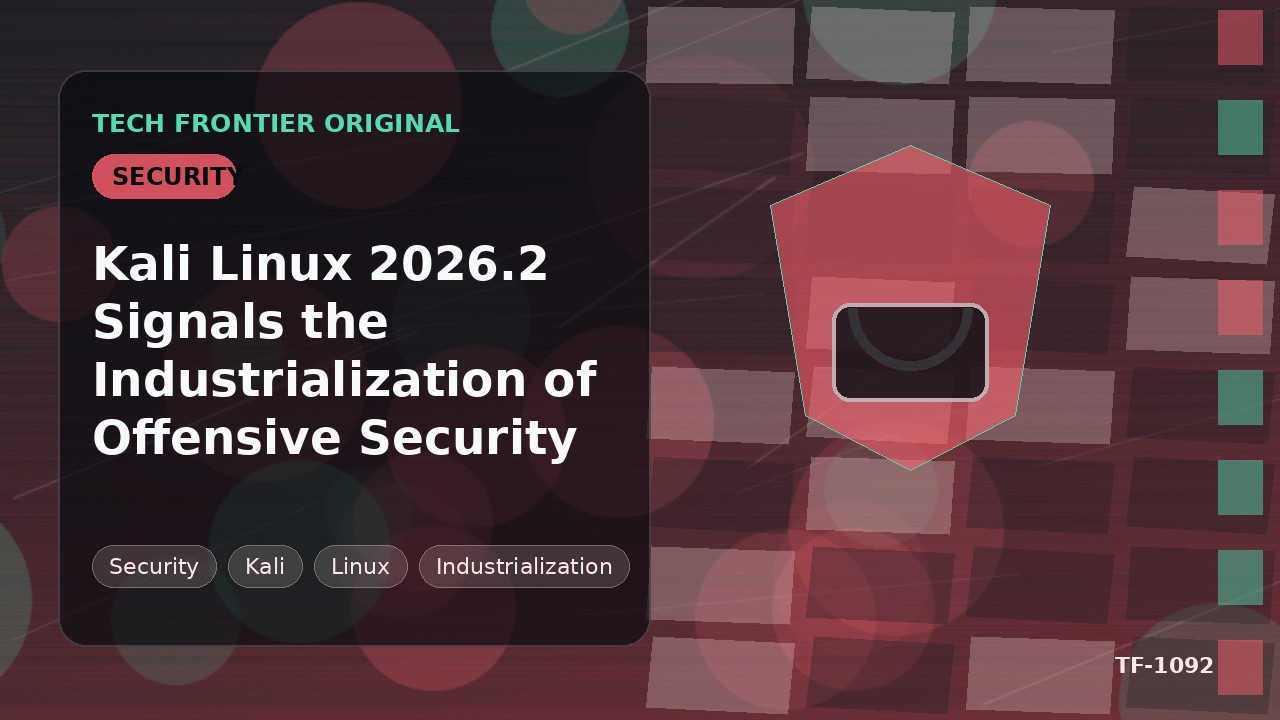 Kali Linux 2026.2が示す攻撃的セキュリティの産業化