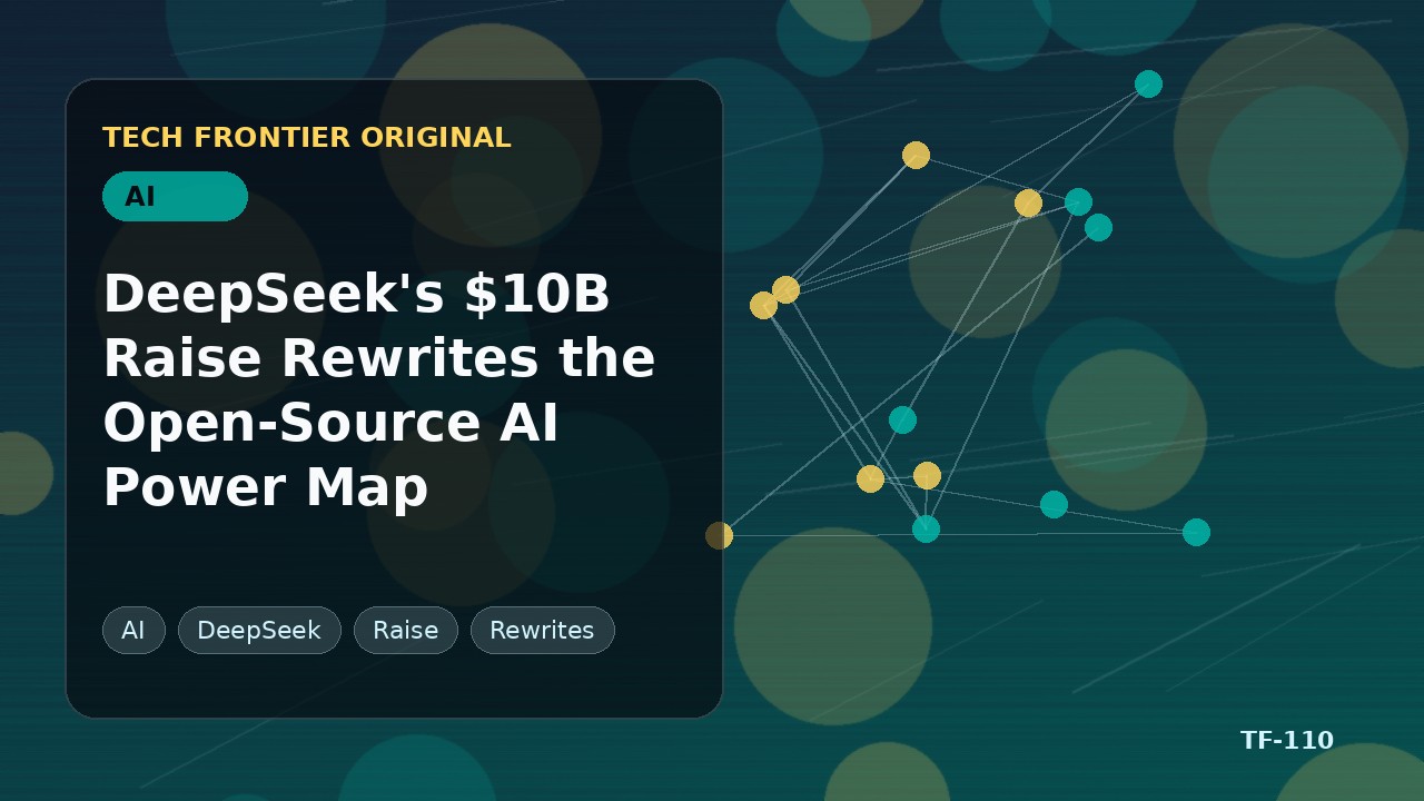 DeepSeekの100億ドル調達がオープンソースAIの勢力図を書き換える