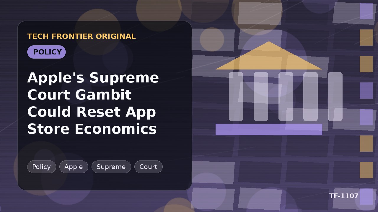 Appleの最高裁への賭けがApp Store経済モデルを再定義する可能性