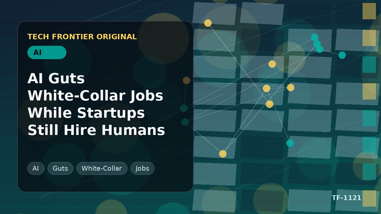 AIがホワイトカラー職を淘汰する一方、スタートアップは依然として人材採用を継続