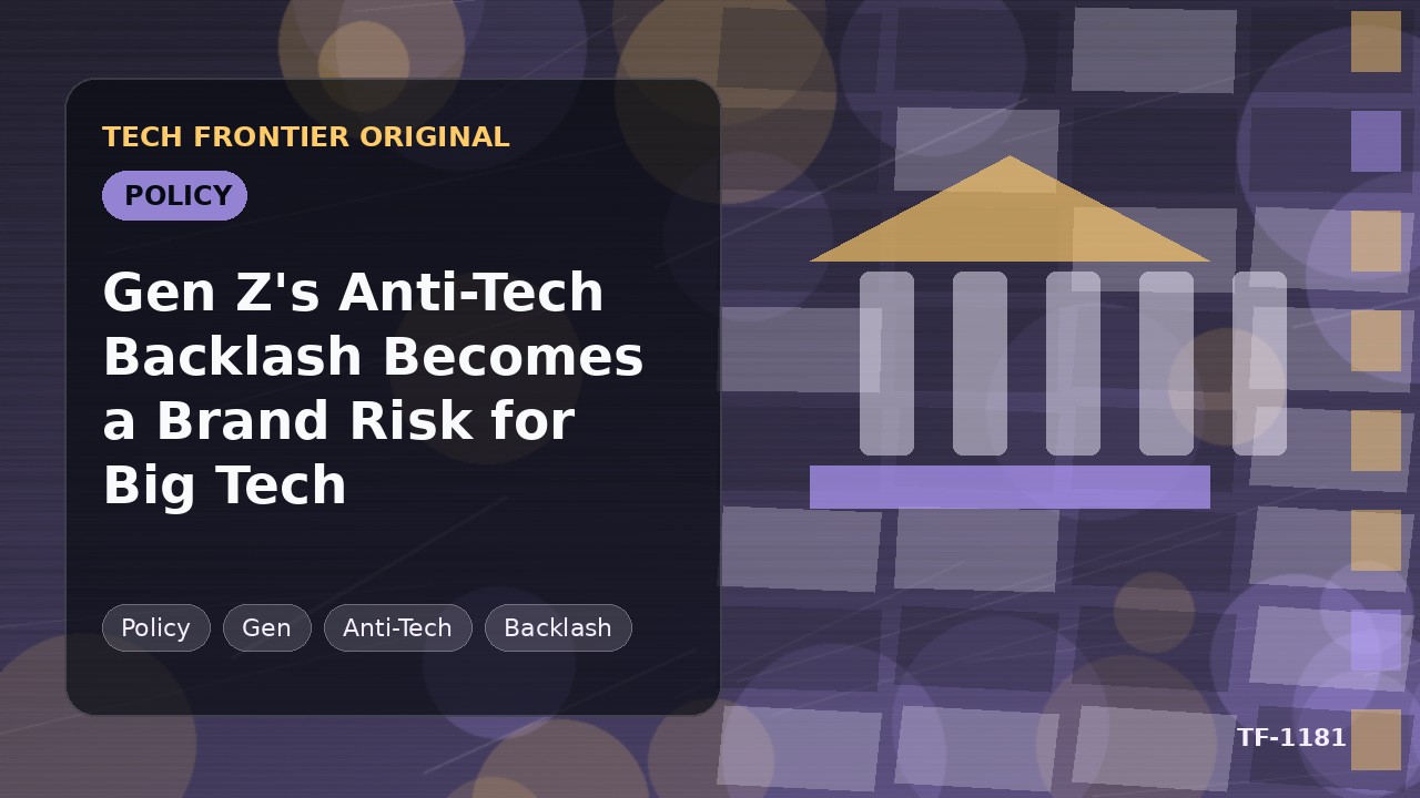 Z世代の反テック運動が大手テック企業のブランドリスクに