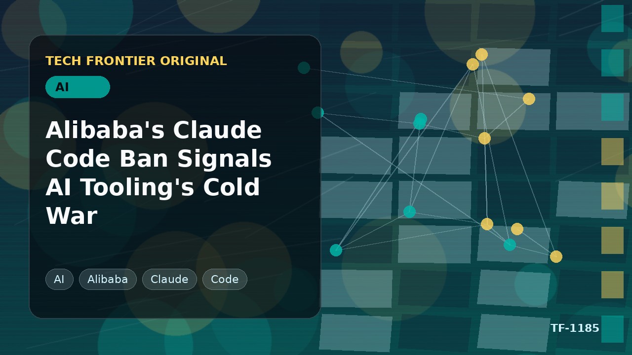 AlibabaのClaude Code禁止措置、AIツール分野の冷戦を象徴