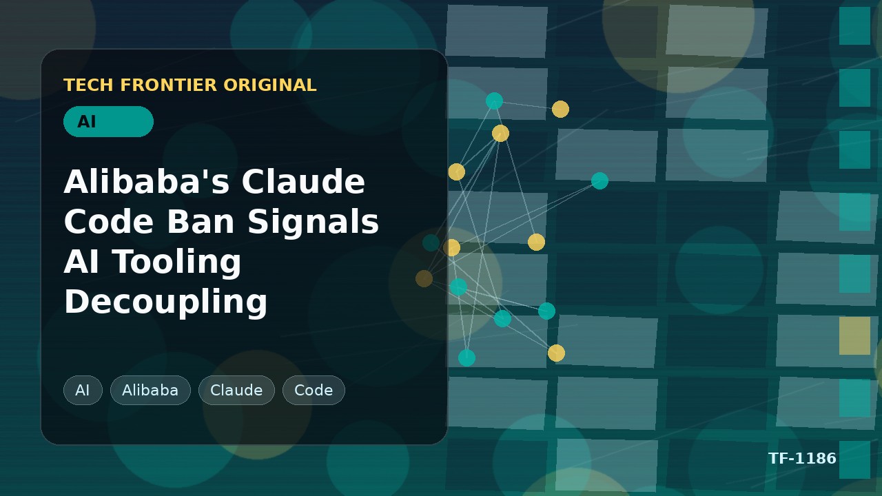 AlibabaのClaude Code禁止がAIツール分断を示唆