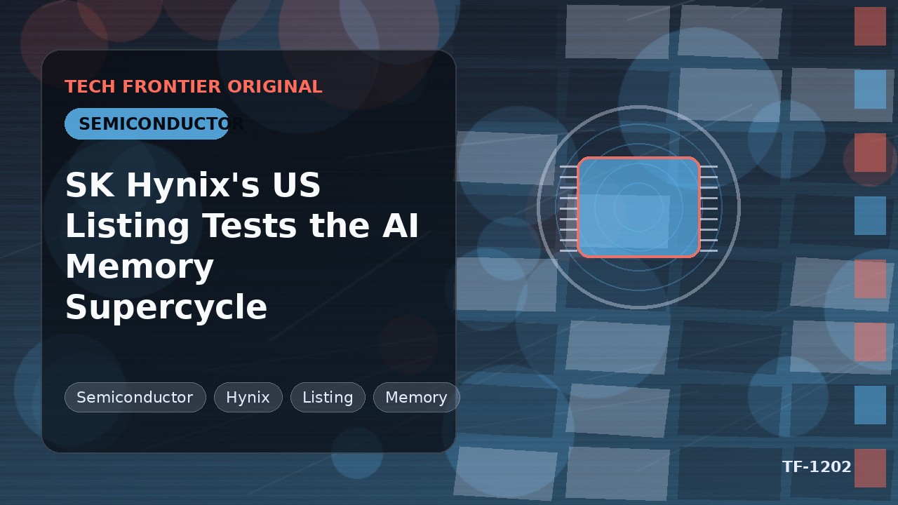 SK HynixのU.S.上場がAIメモリ超サイクルを試す