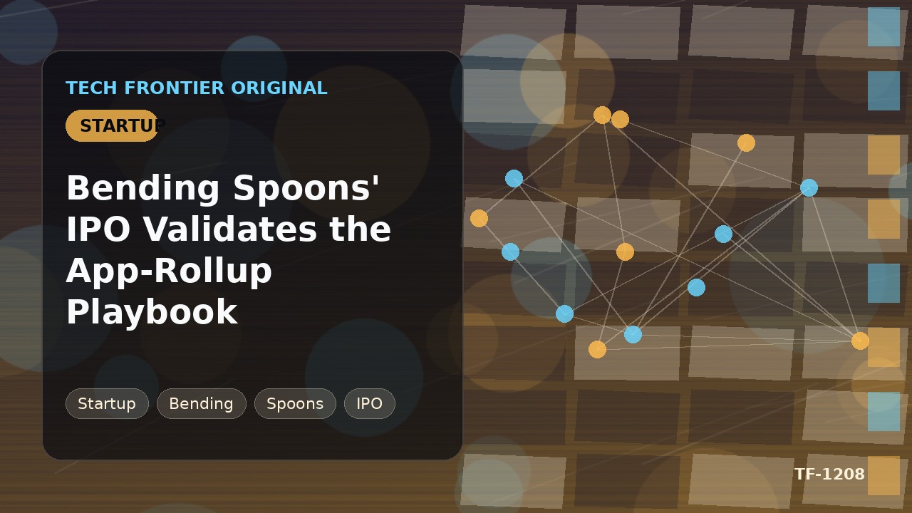 Bending SpoonsのIPOがアプリ統合戦略の有効性を実証