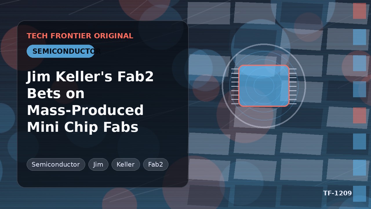 Jim KellerのFab2、量産型ミニチップ工場に賭ける