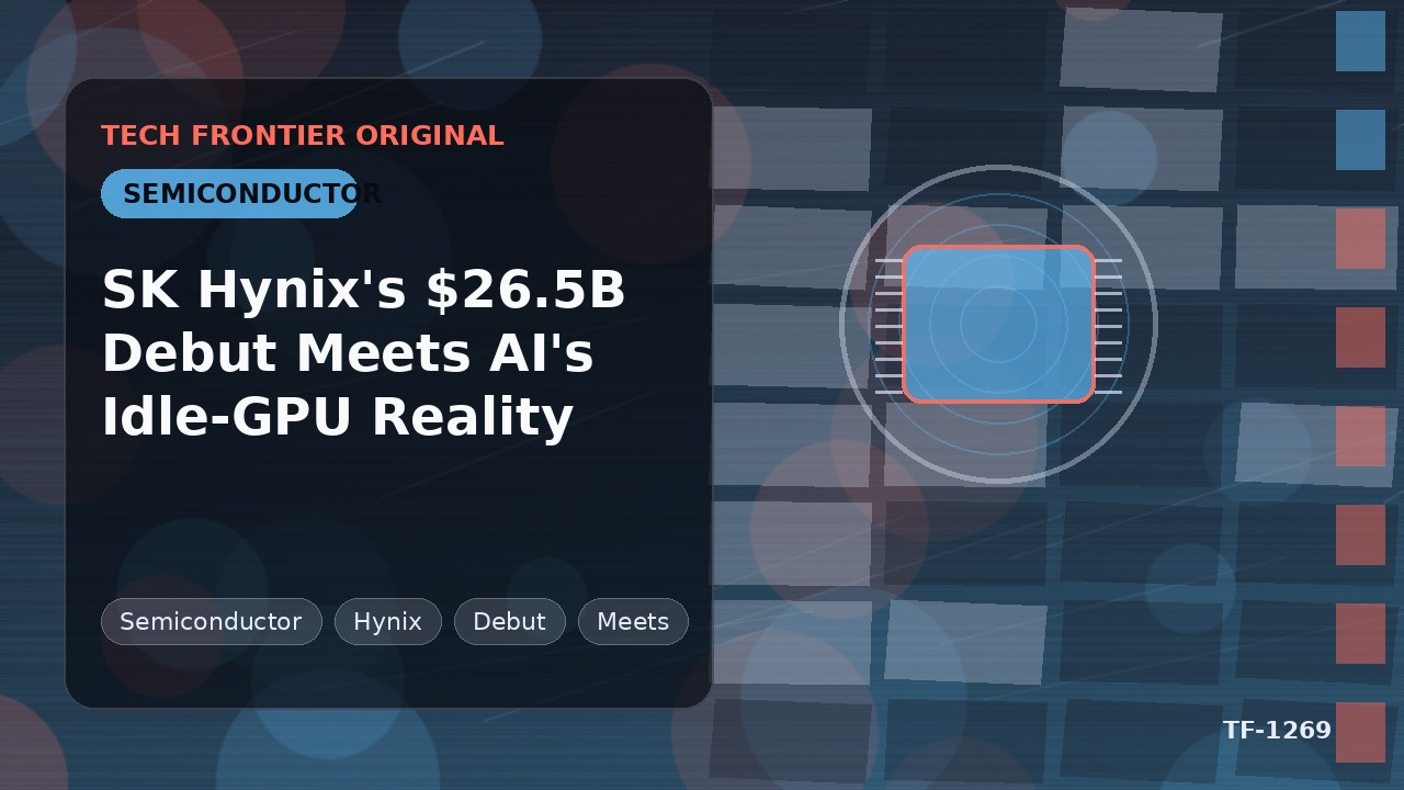 SK Hynix の265億ドル上場、AI時代のGPU遊休という現実に直面