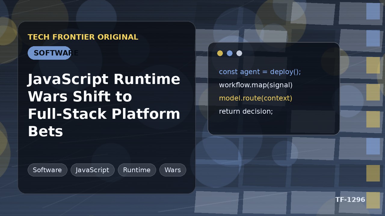 JavaScriptランタイム戦争がフルスタックプラットフォーム競争へ移行