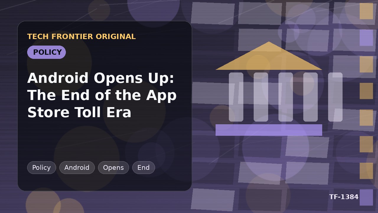 Androidが開放へ：アプリストア通行料時代の終焉