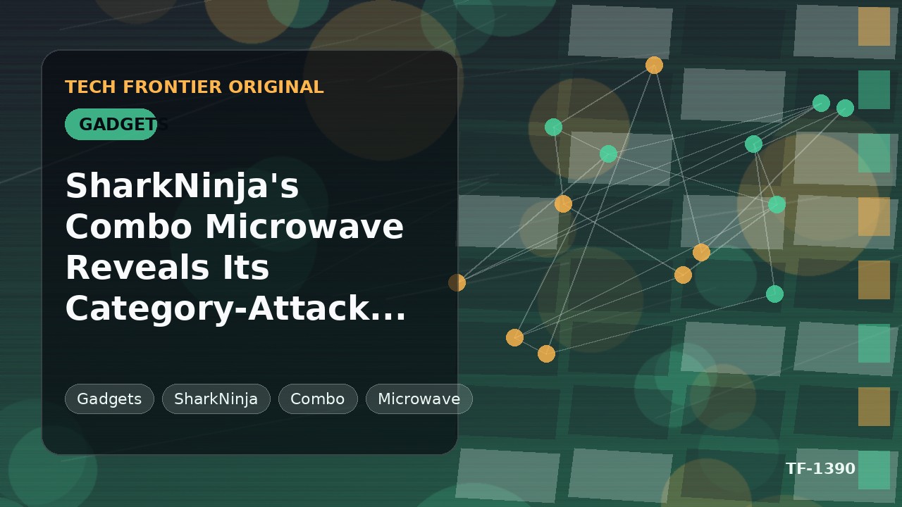SharkNinjaのコンボ電子レンジが同社のカテゴリー攻略戦略を明らかに