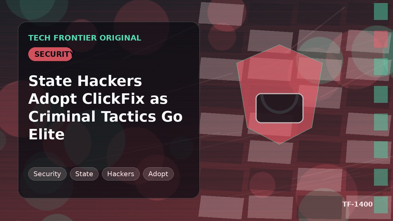 国家支援型ハッカーがClickFixを採用、犯罪的手口がエリート級に