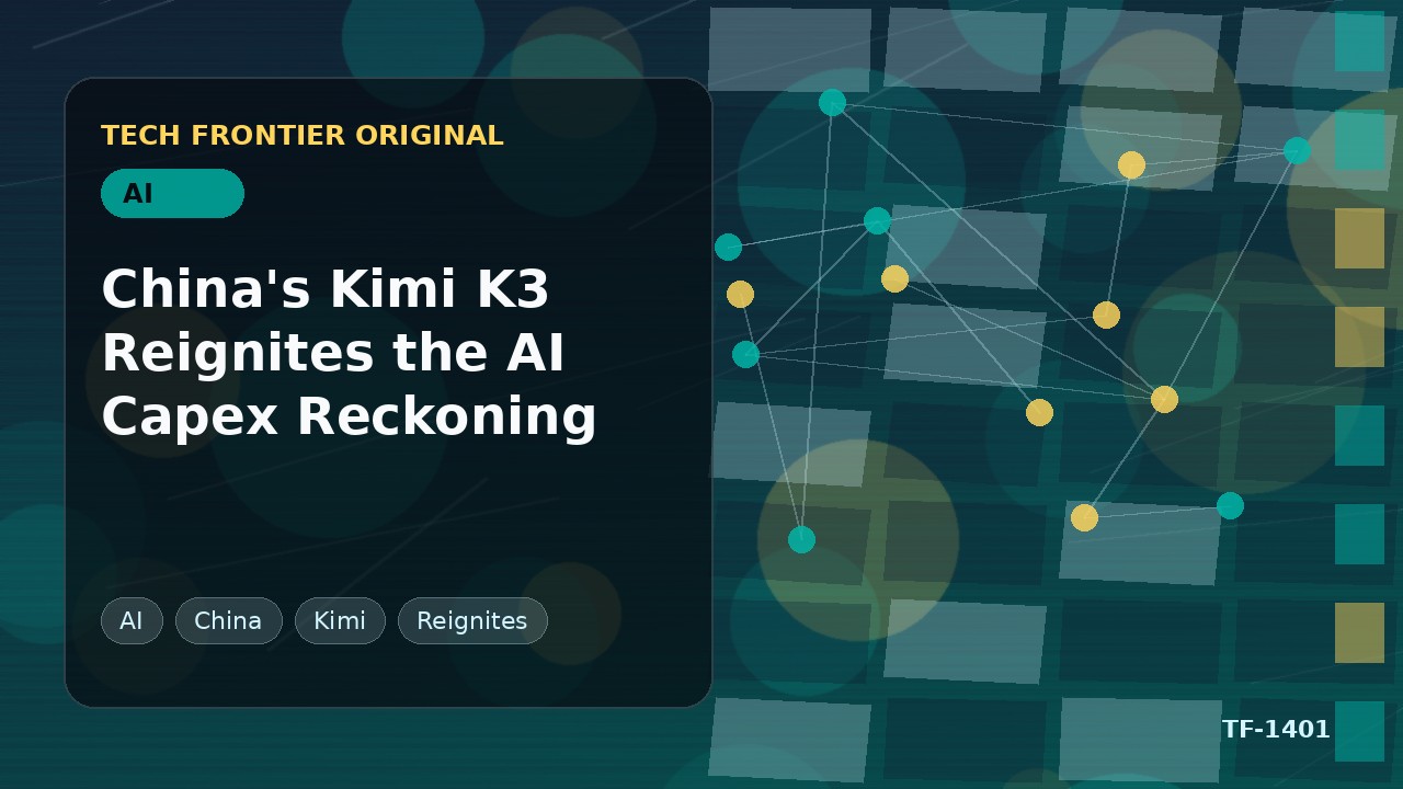 中国のKimi K3がAI設備投資の再評価を引き起こす