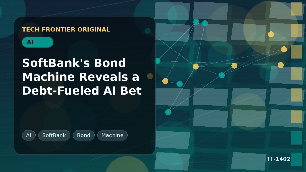 SoftBankの社債発行マシンが明かす債務主導型AI投資