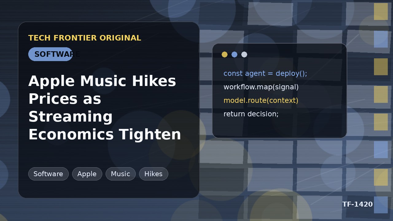 Apple Musicが値上げ、ストリーミング経済の引き締まりを反映