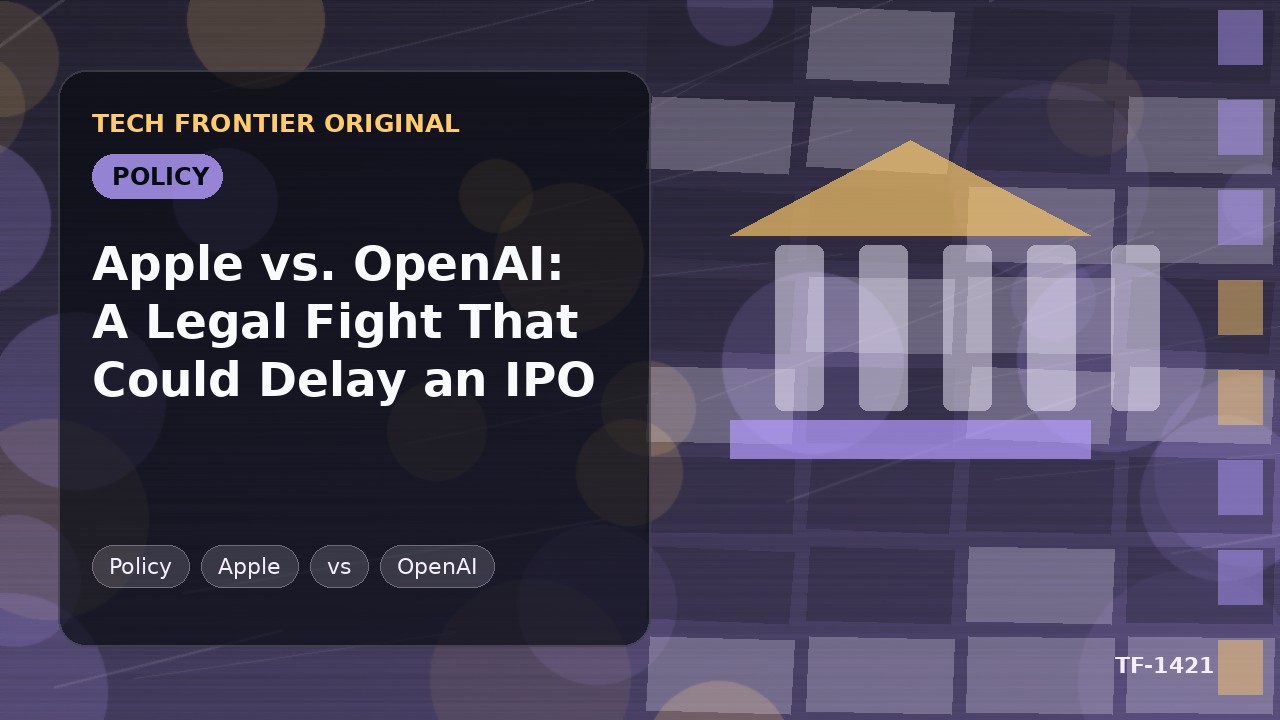 Apple vs. OpenAI：IPOを遅らせる可能性のある法的闘争