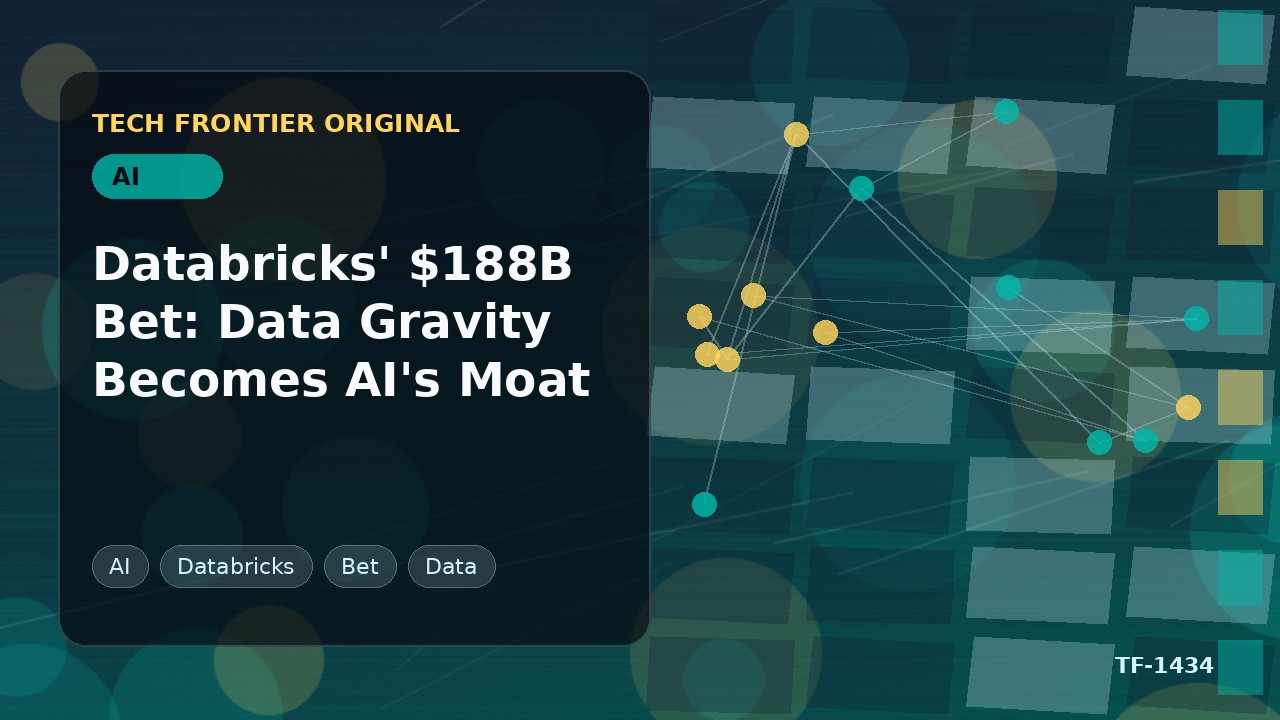 Databricks の1880億ドルの賭け:データグラビティがAIの堀となる