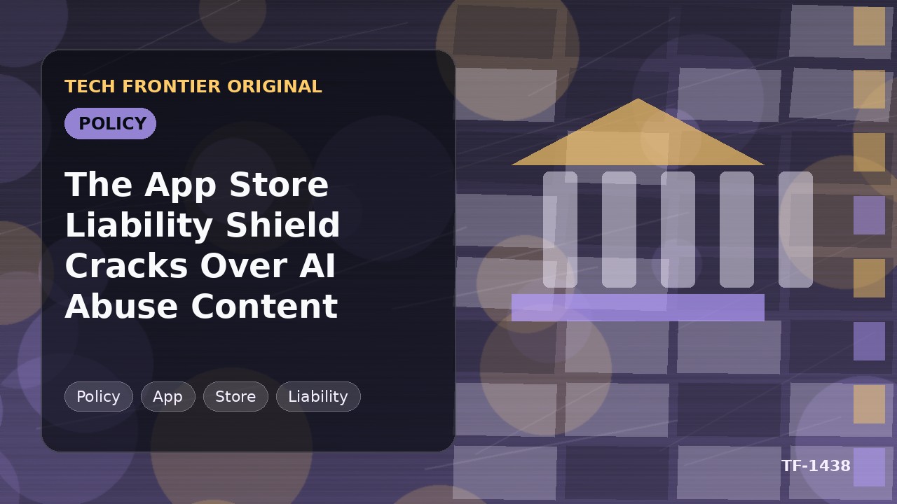 AI悪用コンテンツを巡りApp Storeの責任の盾に亀裂