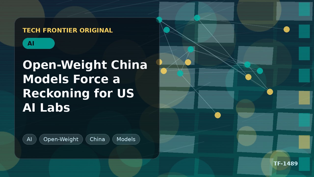 オープンウェイト中国モデルが米国AI研究所に突きつける現実