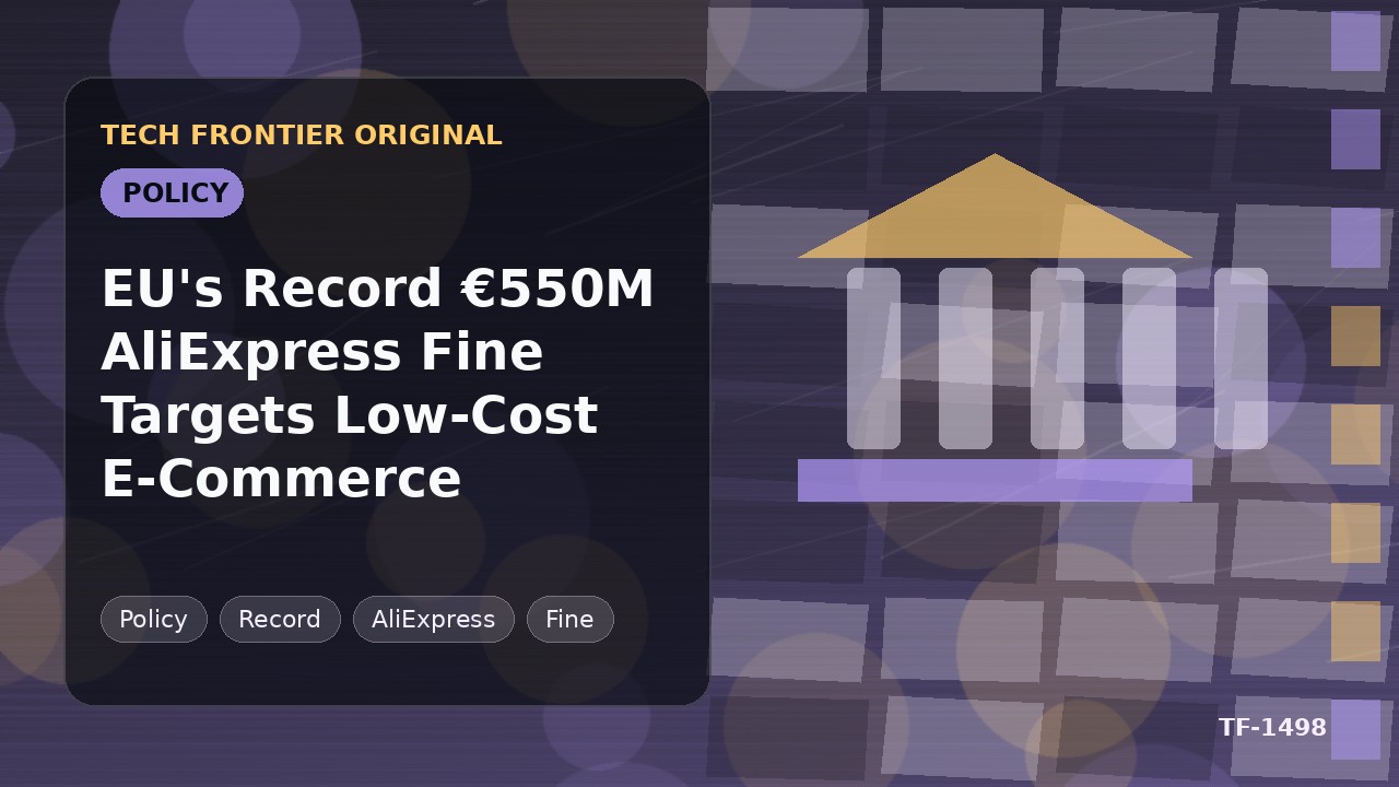 EUの過去最高額5億5千万ユーロのAliExpress制裁、低価格Eコマースモデルを標的に
