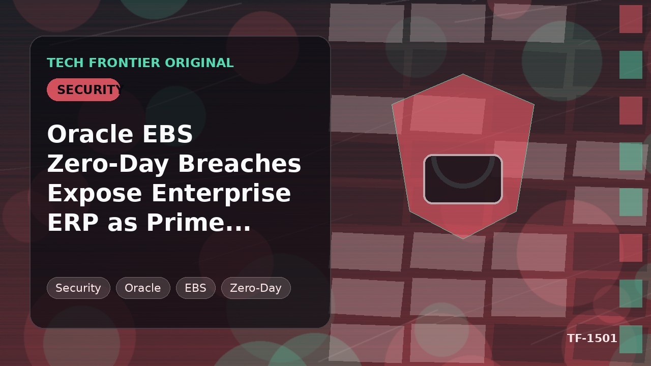Oracle EBSゼロデイ侵害が企業ERPを主要標的として浮き彫りに