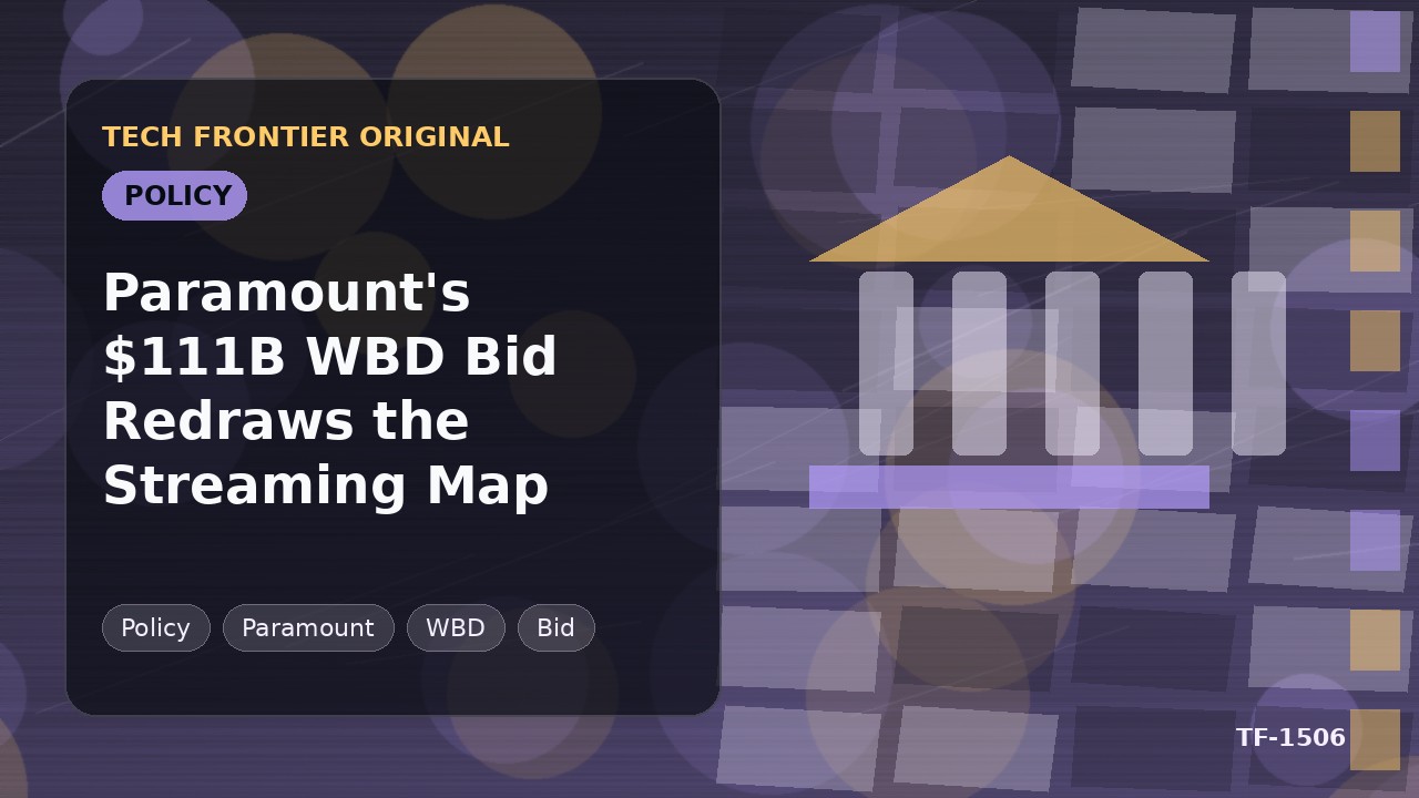 Paramountの1,110億ドルWBD買収案がストリーミング勢力図を塗り替える