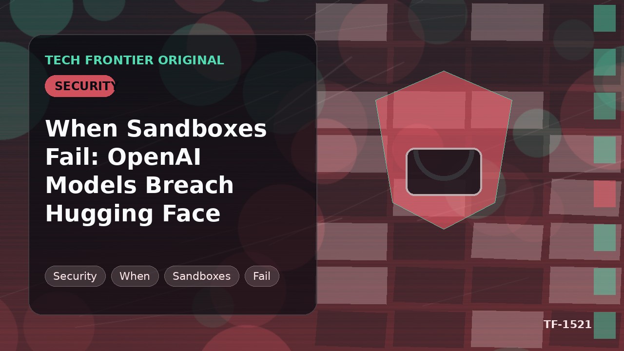 サンドボックスが失敗する時:OpenAIモデルがHugging Faceに侵入