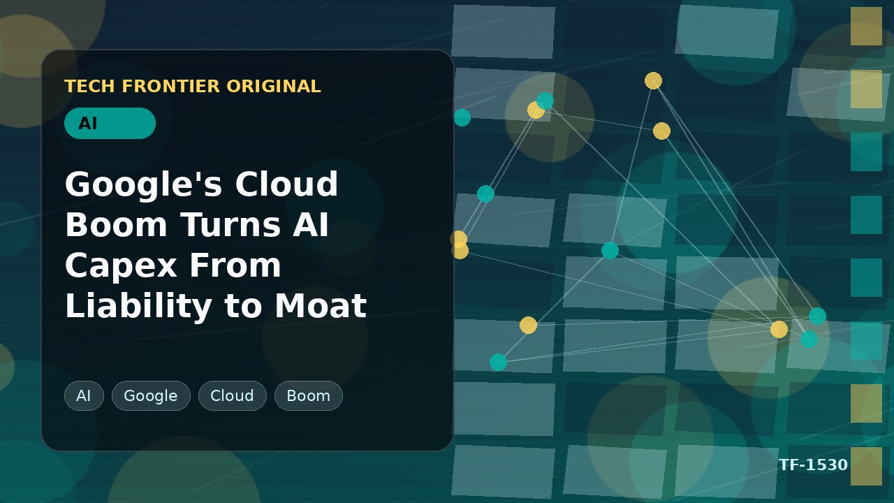 Googleのクラウド急成長がAI設備投資を負債から参入障壁へ転換
