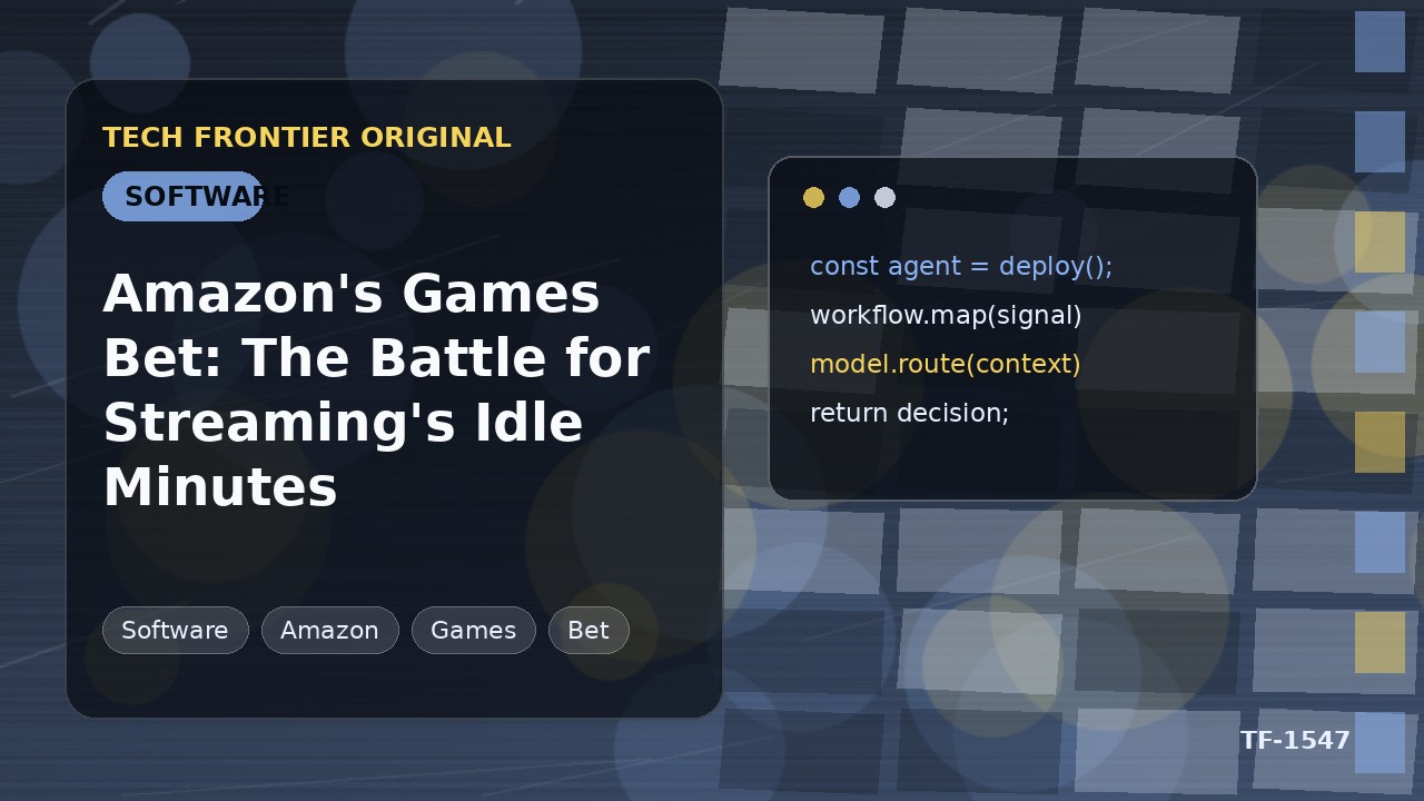 Amazonのゲーム戦略：ストリーミングにおける空き時間の争奪戦