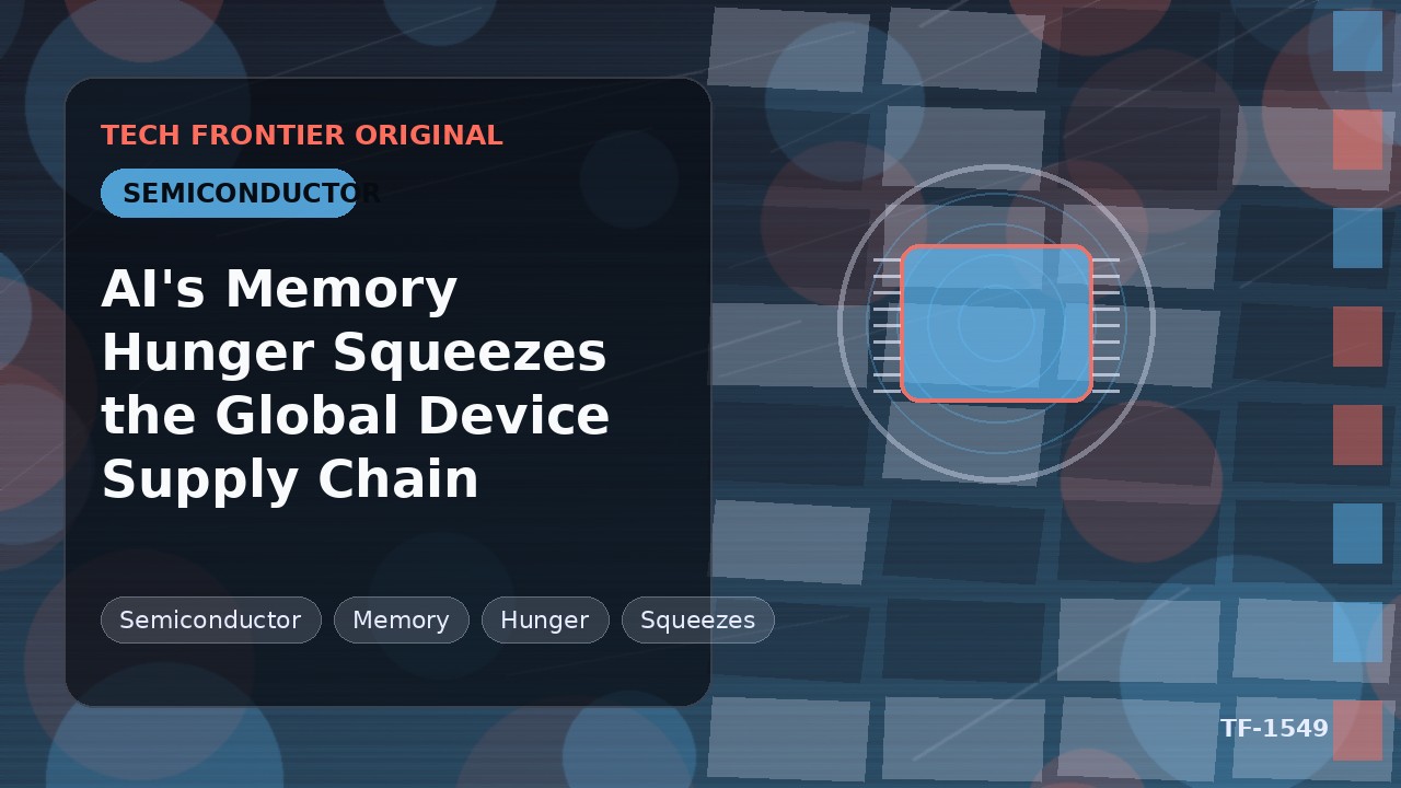 AIのメモリ需要がグローバルデバイスサプライチェーンを圧迫