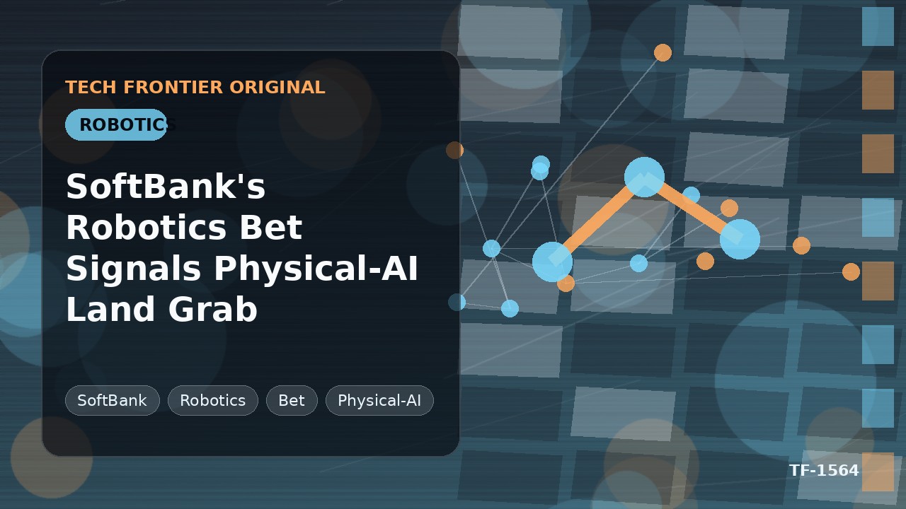 SoftBankのロボティクス投資が示す物理AI争奪戦