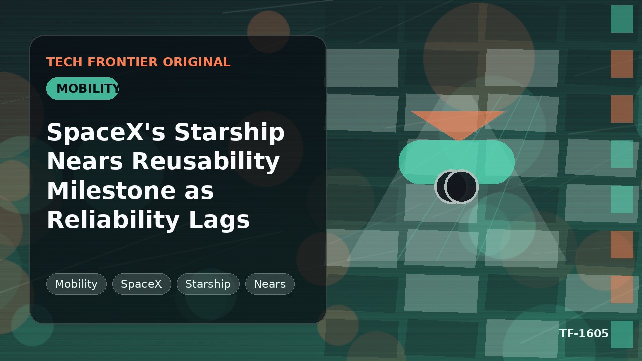 SpaceXのStarship、再利用マイルストーンに接近も信頼性は遅れ