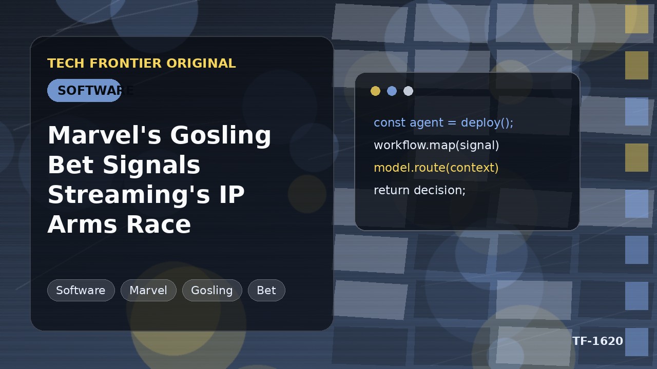 MarvelのGosling起用が示すストリーミングのIPアームズレース
