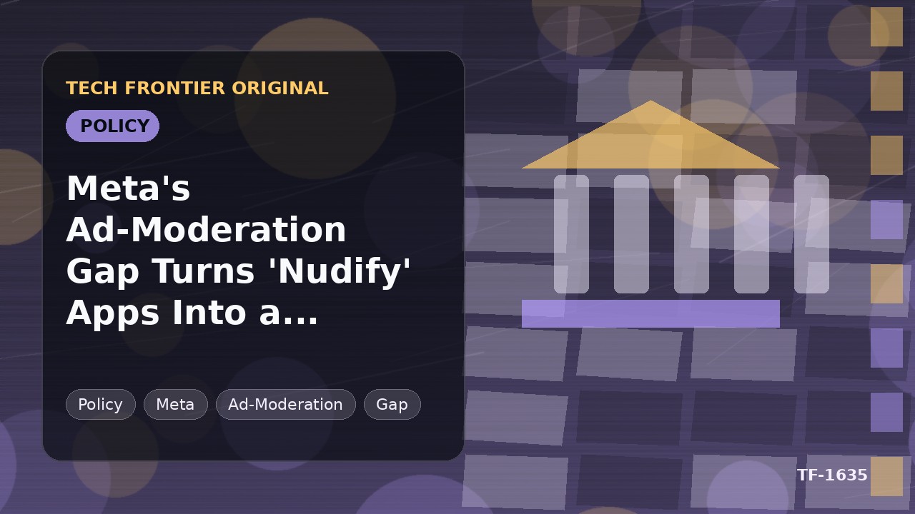 Metaの広告審査の隙間が「Nudify」アプリを負債に変える