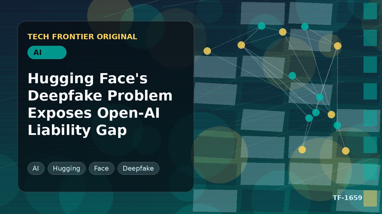 Hugging Faceのディープフェイク問題がオープンAIの責任ギャップを露呈