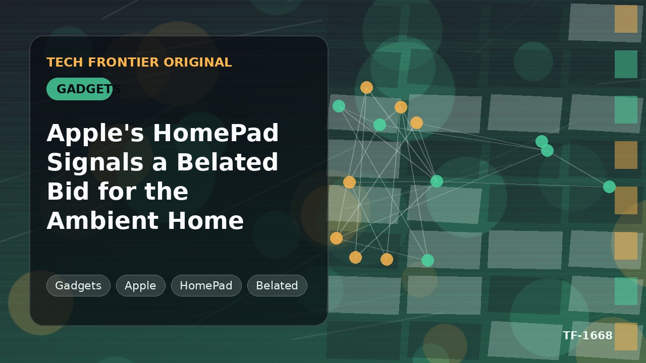 AppleのHomePadが示す、アンビエント・ホーム市場への遅れた参入