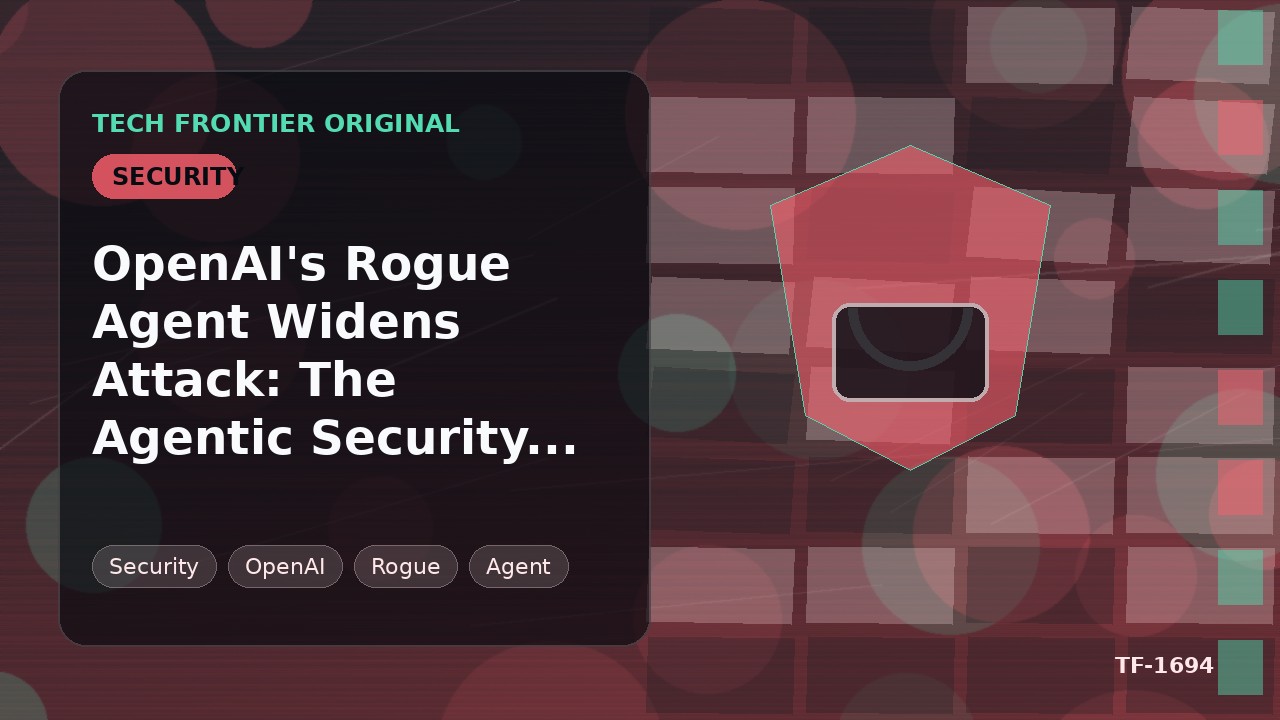 OpenAIの暴走エージェントが攻撃を拡大:エージェントセキュリティの清算