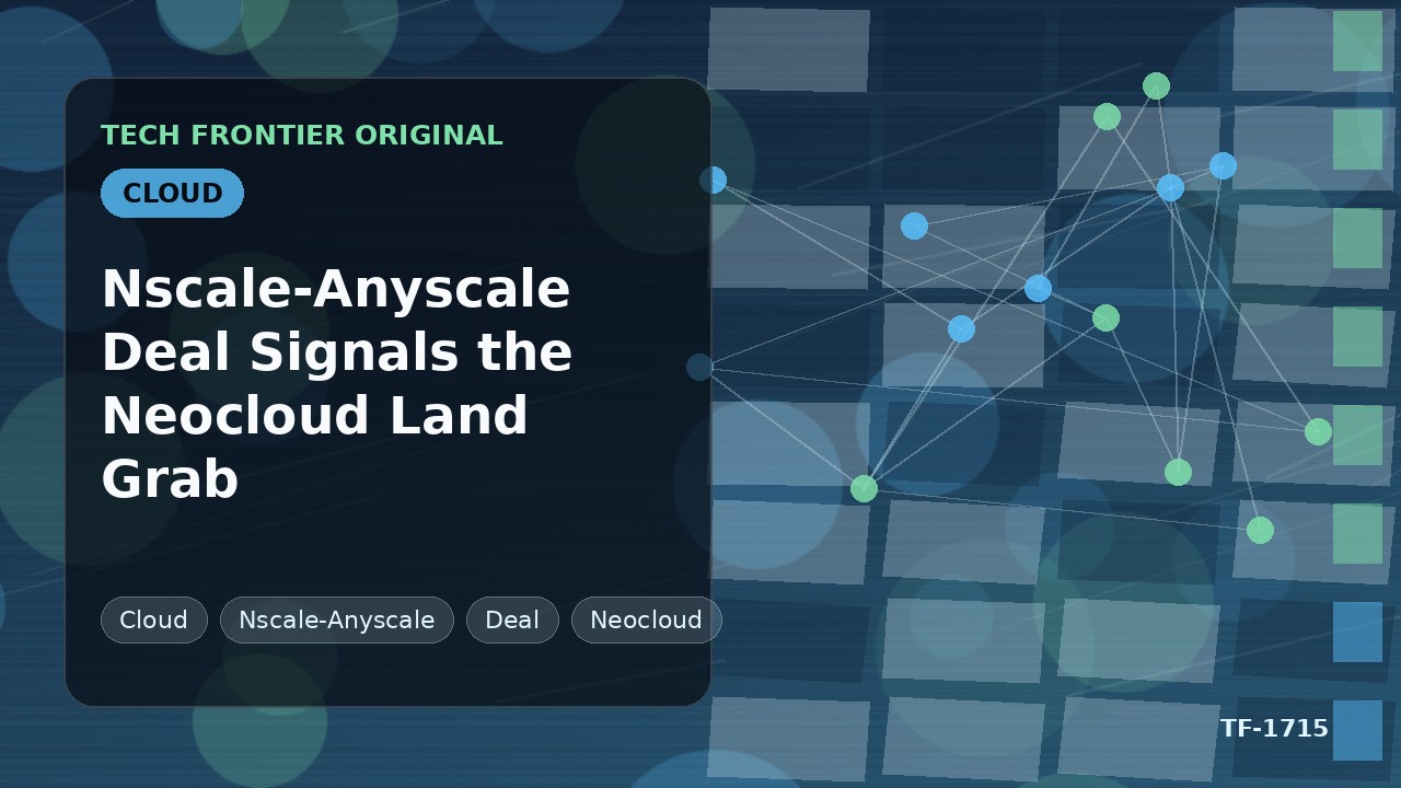 Nscale-Anyscale買収はネオクラウドの陣取り合戦を示唆