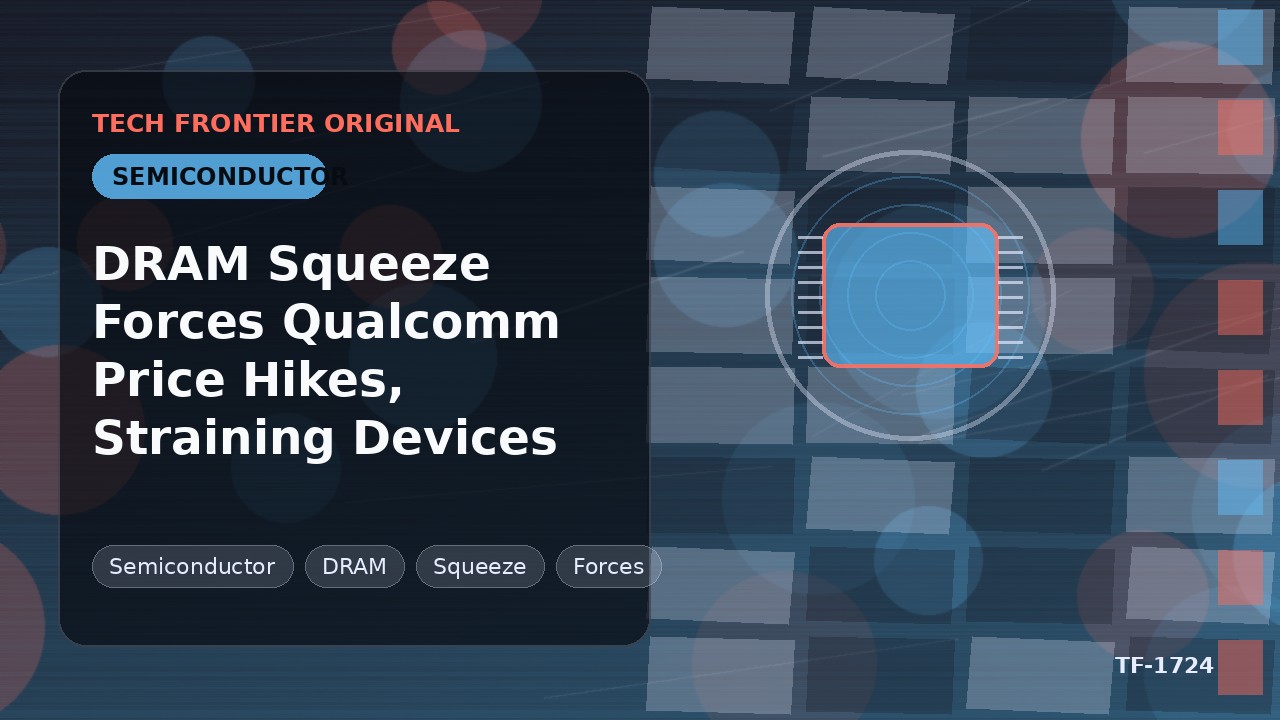 DRAM逼迫でQualcommが値上げ、デバイス業界に圧力
