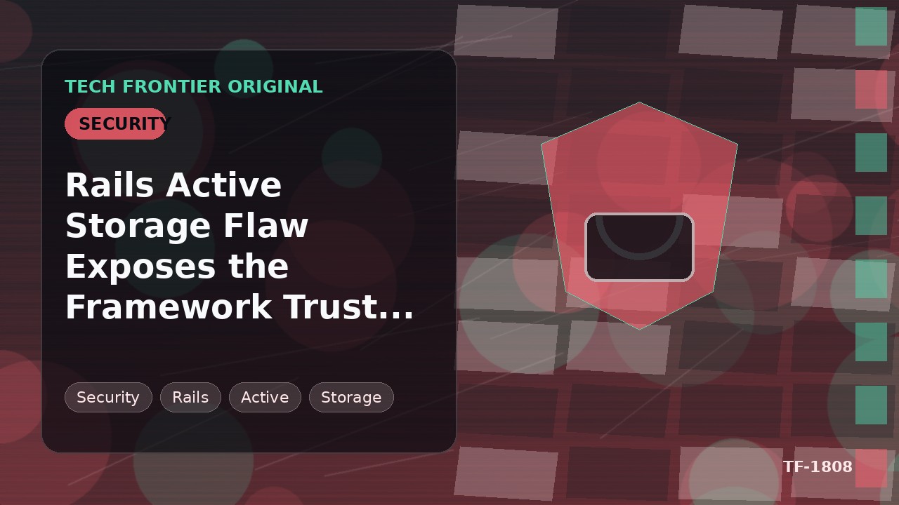Rails Active Storageの脆弱性がフレームワーク信頼のギャップを露呈