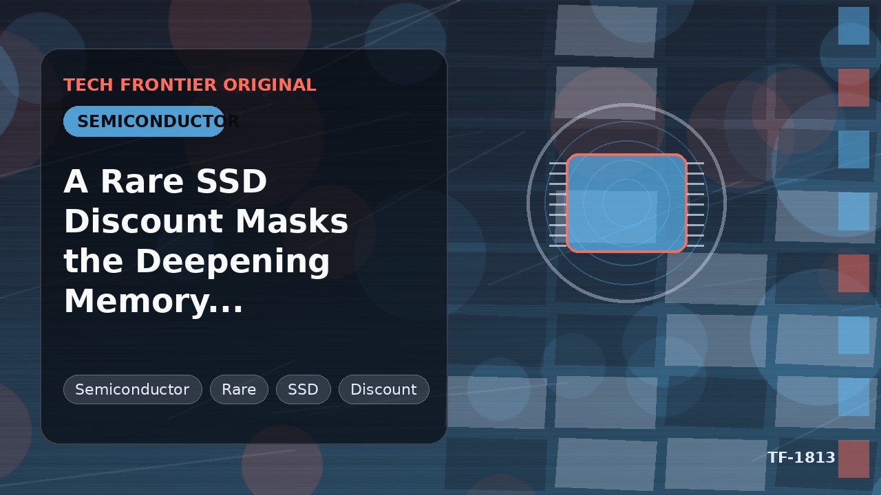 まれなSSD値引きが覆い隠すメモリスーパーサイクルの深化