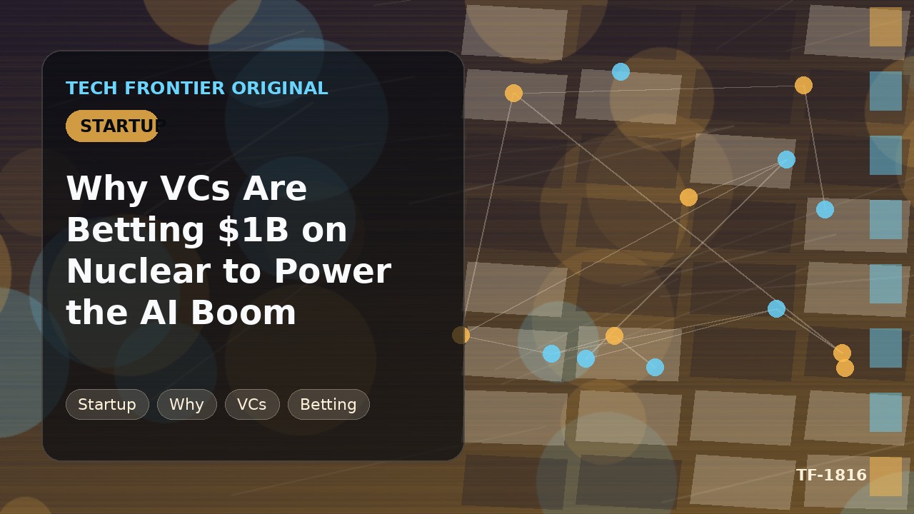 VCが10億ドルをAIブームの電力源として原子力に賭ける理由