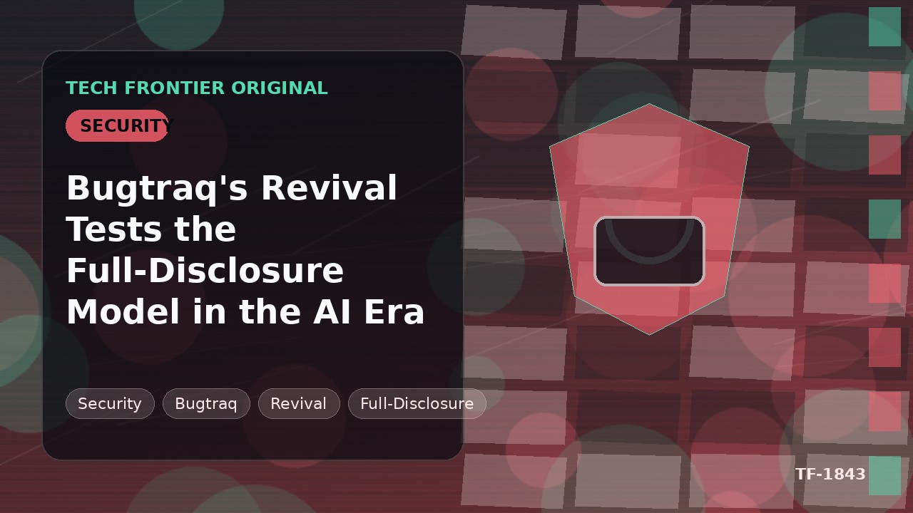 Bugtraqの復活がAI時代における完全開示モデルを試す