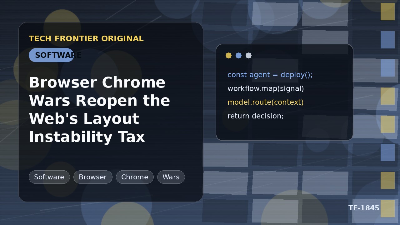 ブラウザChrome戦争がウェブのレイアウト不安定性税を再開