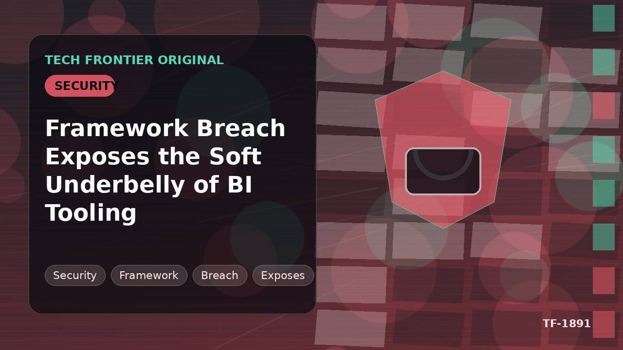 FrameworkへのBIツール侵害が、データ分析基盤の脆弱な実態を露呈